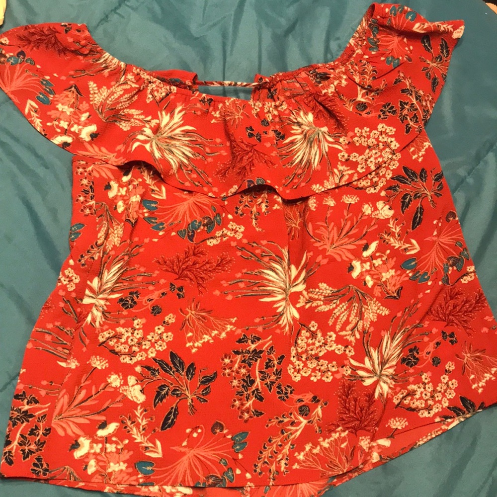 Off the shoulder top